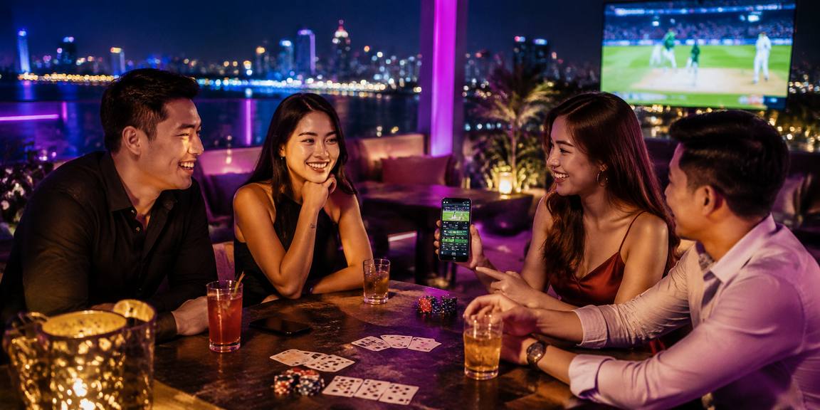 m18 Studio trực tiếp với dealer phát bài từng ván
